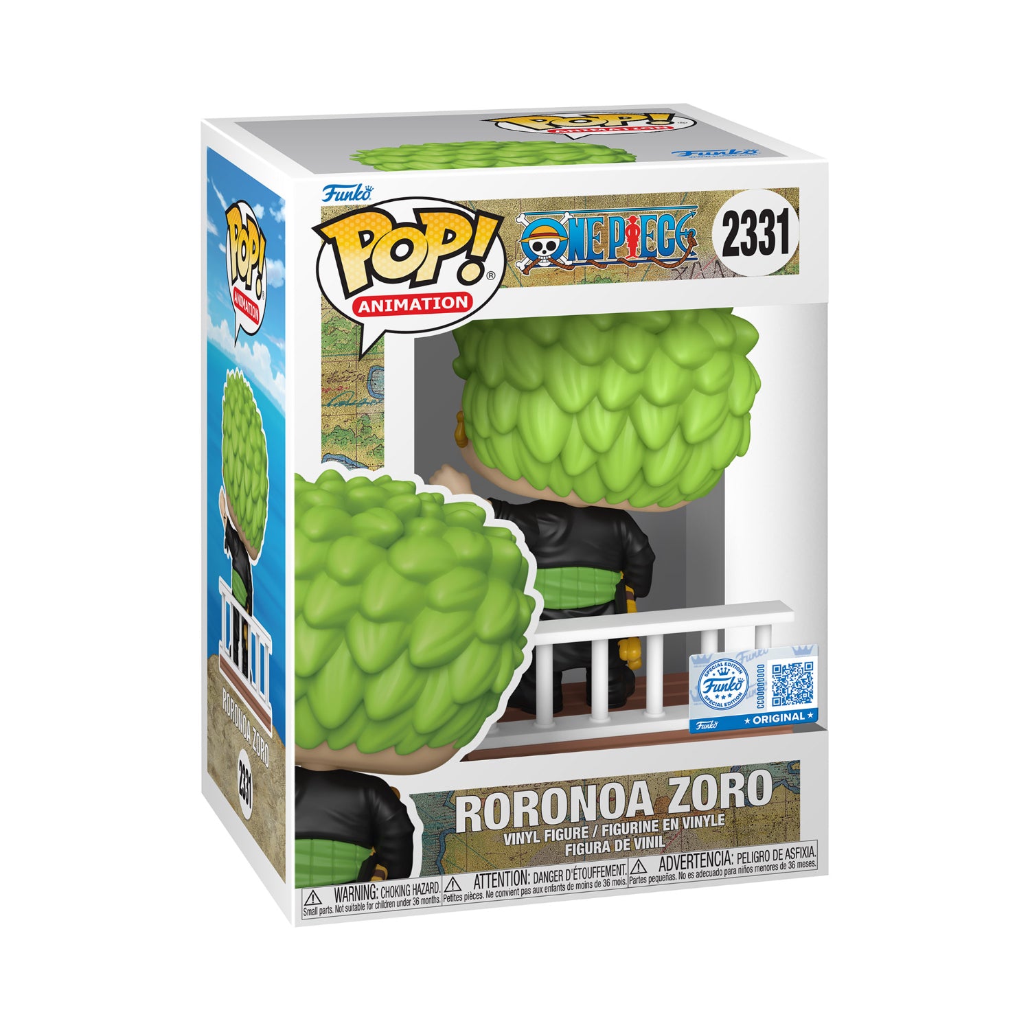 Funko Pop! Animation: One Piece - Roronoa Zoro (Special Edition) (FN-P