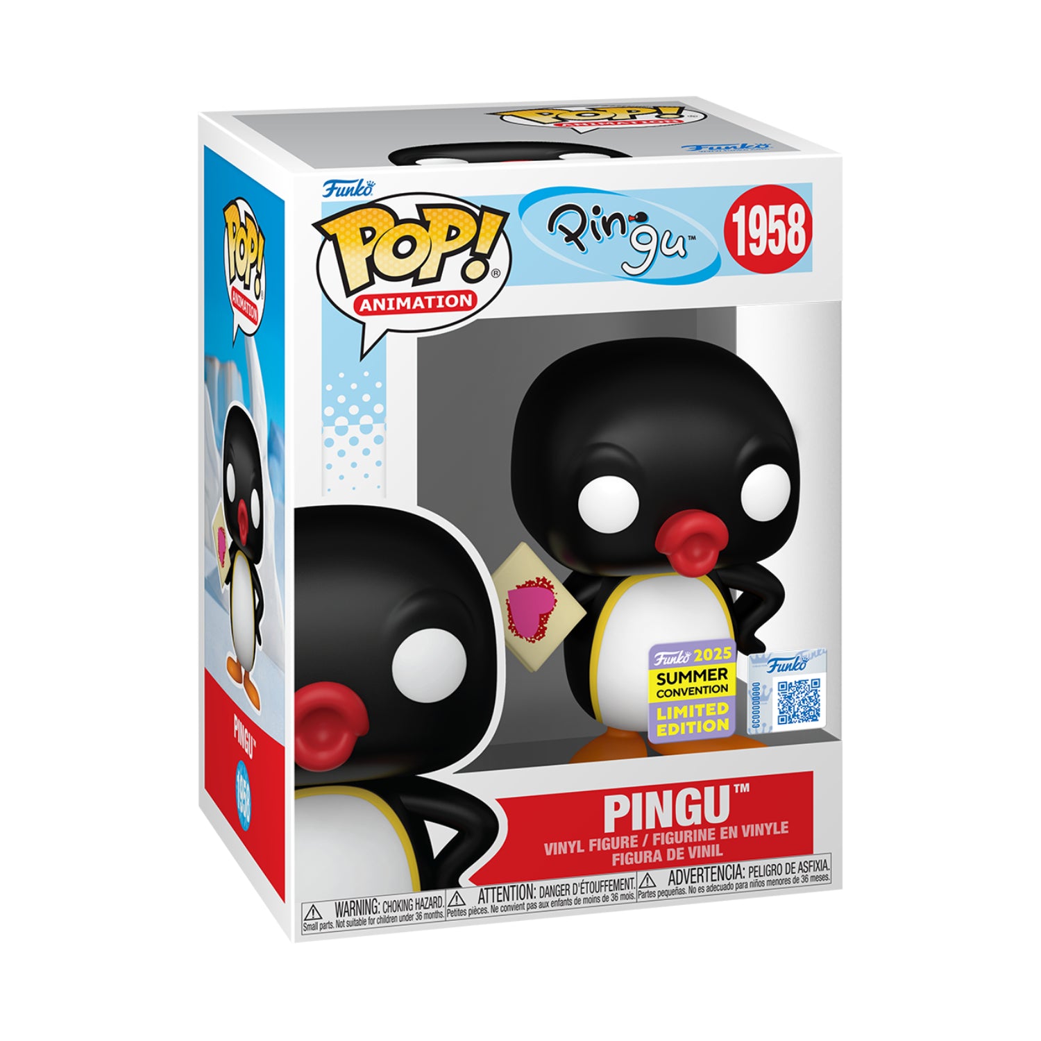 Funko Pop! Animation: Pingu - Pingu (Funko 2025 Summer Convention Limi