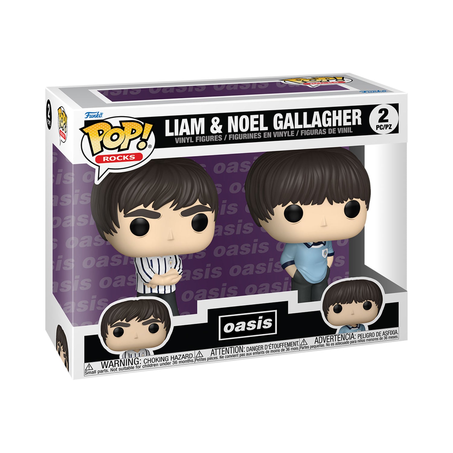 BABYL FUNKO POP ROCKS 3体セット Funko Pop! Rocks: Liam & Noel Gallagher 2pc - Oasis (FN-POP-00089383)