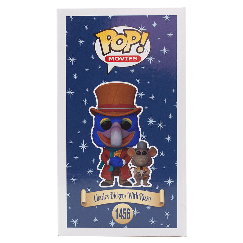 Figurine Pop Les Muppets #1456 pas cher : Charles Dickens avec Rizzo (Noël chez les Muppets) - Flocked Figurine Pop Les Muppets #1456 pas cher : Charles Dickens avec Rizzo (Noël chez les Muppets) - Flocked