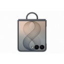 Samsung Silicone Magnet Cover With Ring - Samsung Galaxy Z Flip8 - Black (SAM-EF-EF776CBE)