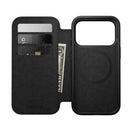 NOMAD Mag Modern Leather Folio - Apple iPhone 18 Pro / 17 Pro - Black (NM-IP18P-MMLFB)
