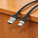 BIOND USB To Type-C Nylon Cable 1 Metre - Black (BGG-NY-TC)