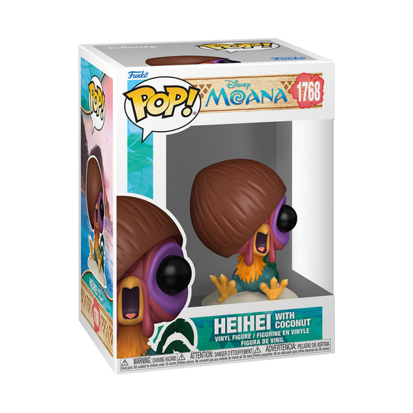 Funko Pop!: Disney Moana - Hei Hei With Coconut (FN-POP-00094412)