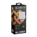 INTOUCH USB/USB-C 30W Car Charger - White (IT-CLD3030-WH)