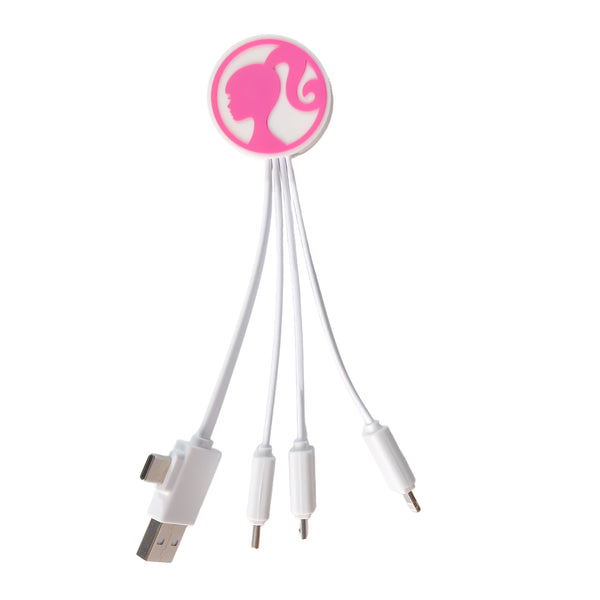 Barbie 5-In1 Cable - White (5IN1-B-WHT)