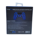 Titan Wireless BT Gaming Controller - Console Blue