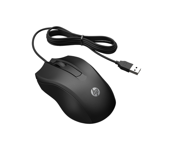 HP 100 BLK WRD Mouse