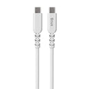 Snug Type-C To Type-C Cable 100W 1.2 Metre - White (SNPW-TYC1001M)