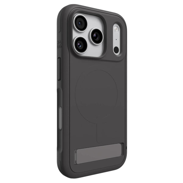 ZAGG Sedona Snap Case With Kickstand - Apple iPhone 18 Pro / 17 Pro - Grey (ZAGG-702322375)