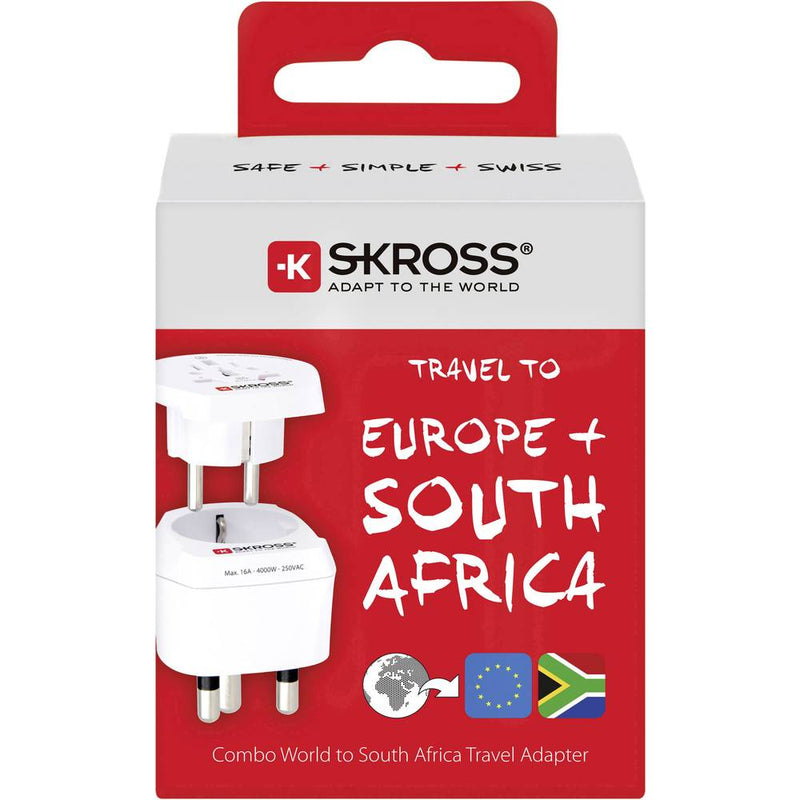Skross Combo World to South Africa Adapter Plug 1.500202-E
