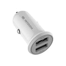 INTOUCH Dual USB Car Charger 17W - White (IT-CLD3012-WH)