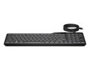 HP 400 Backlit Wired Keyboard English Black