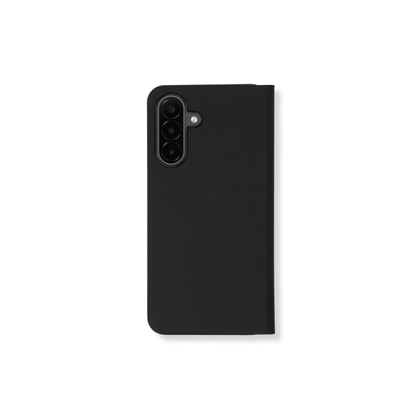 Samsung Mobeen Flip Case With Card Slot  - Samsung Galaxy A18 - Black (SAM-GP-FWA185AE)