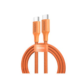UGREEN Type-C To Type-C Braided Cable 100W 1 Metre - Orange (UG-L502-95493)