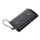 Anker Zolo Power Bank 20000mAh 22.5W With Built-In USB-C Cable - Black (A110EH11)