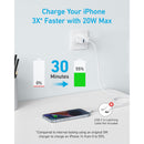 Anker 312 Fast Charger 20W - White (A2348)