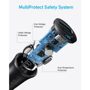 Anker 30W Car Charger (2 Ports) - Black (A2741H11)