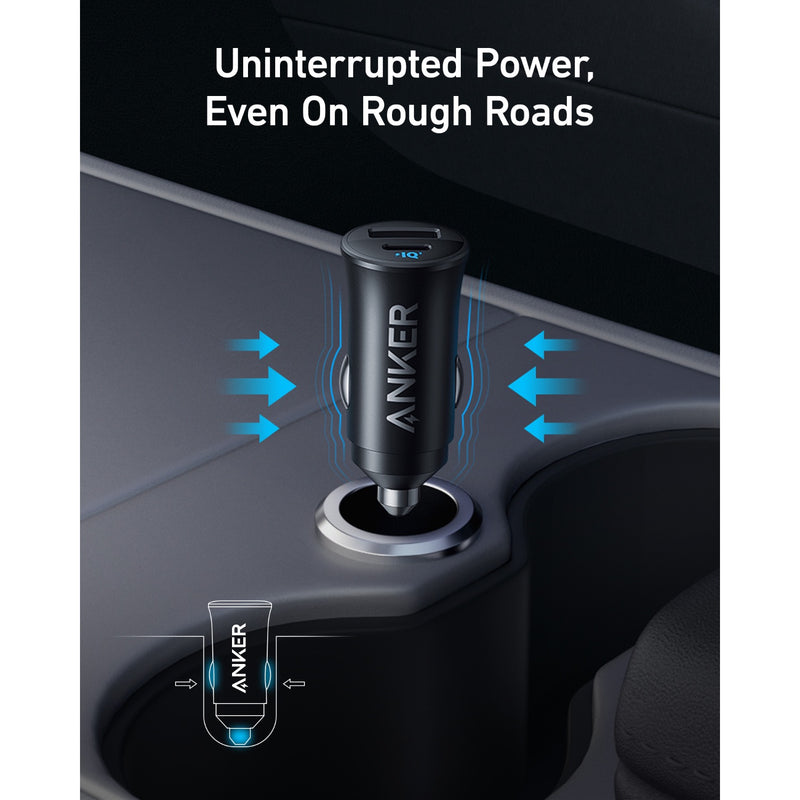 Anker 30W Car Charger (2 Ports) - Black (A2741H11)