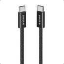 Anker USB C-USB C 1 Metre Fast Charging 240W Braided Cable - Black (A8060H11)