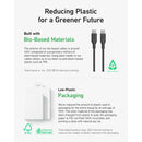 Anker 544 Bio-Based USB C-USB C Cable Fast Charging 140W 0.9M Cable - Black (A80F5H11)