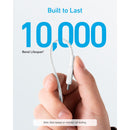 ANKER 322 USB C-USB C 1.8 Metre Braided Cable - White (A81F6H21)