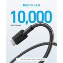 Anker 322 PowerLine USB A to USB C 0.9M Cable - Black (A81H5H11)