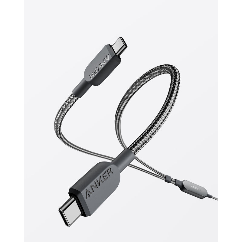 Anker 2-In-1 USB-C To USB-C Cable 140W 1.2M Cable - Black (A8895H11)