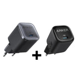Anker Nano 45W PD Wall Charger + Free 25W PD Wall Charger (ANK-BUN-PDNCHR)