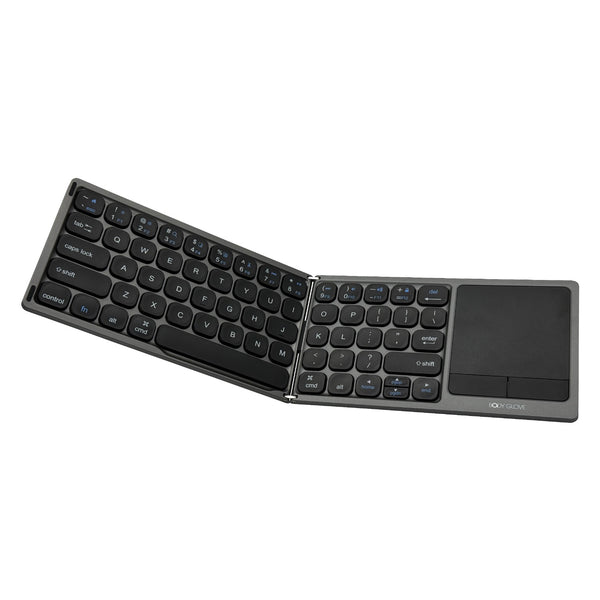 Body Glove Wireless Folding Hinge Keyboard With Touchpad - Black (BGKB-FOLDTCH)
