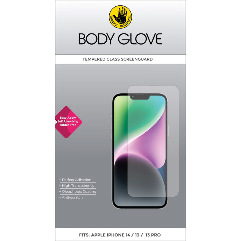 Body Glove Tempered Glass Screen Protector - Apple iPhone 13 / iPhone 13 Pro