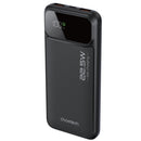 Choetech 10000mAh 22.5W Power Bank + 1 Port 25W Wall Charger - Black (CHO-BUN-PBNKCHR)