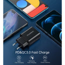 Choetech 1 Port PD Wall Charger - 25W - Black (CHO-PD6003-BK)