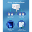 Choetech 2 Port PD Wall Charger - 35W - White (CHO-Q5008-WH)