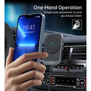 Choetech Magnetic Wireless Car Charger T206-F 15W - Black (CHO-T206-F-BK)