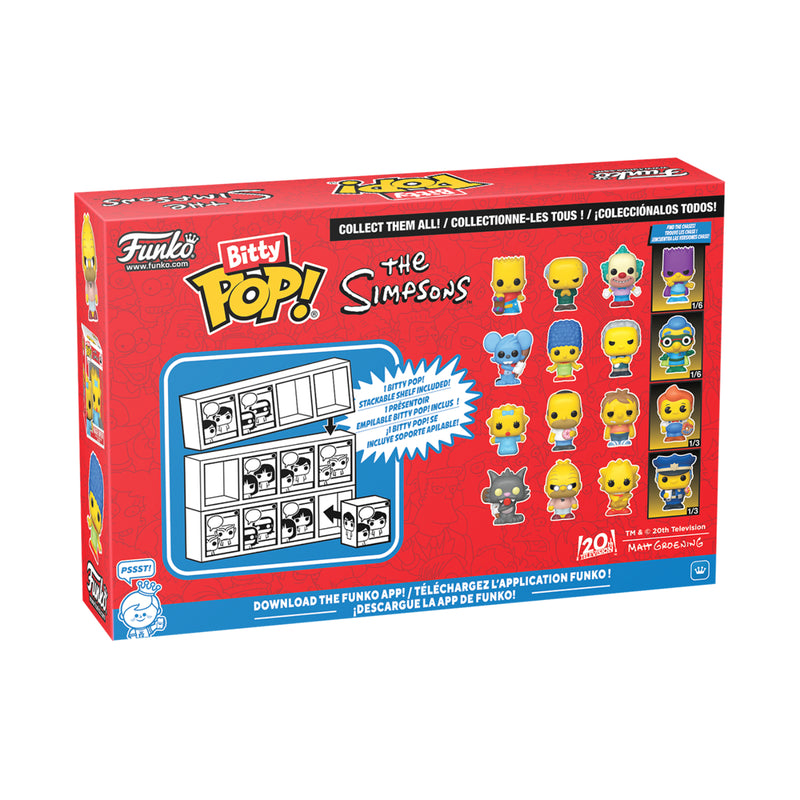 Funko Bitty Pop!: The Simpsons - Series 3 4 Pack (FN-BIT-00085709)