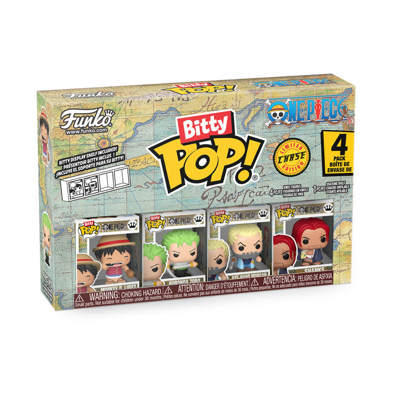 Funko Bitty Pop!: One Piece - Series 1 4 Pack(Limited Chase Edition) (FN-BIT-00086892)