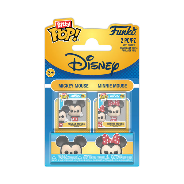 Funko Bitty Pop!: Disney - Mickey Mouse & Minnie Mouse 2 Pack (FN-BIT-00088879)
