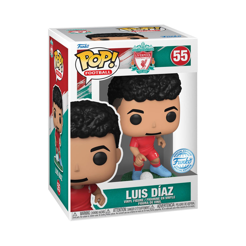 Funko Pop! Football: Liverpool Football Club - Luis Diaz