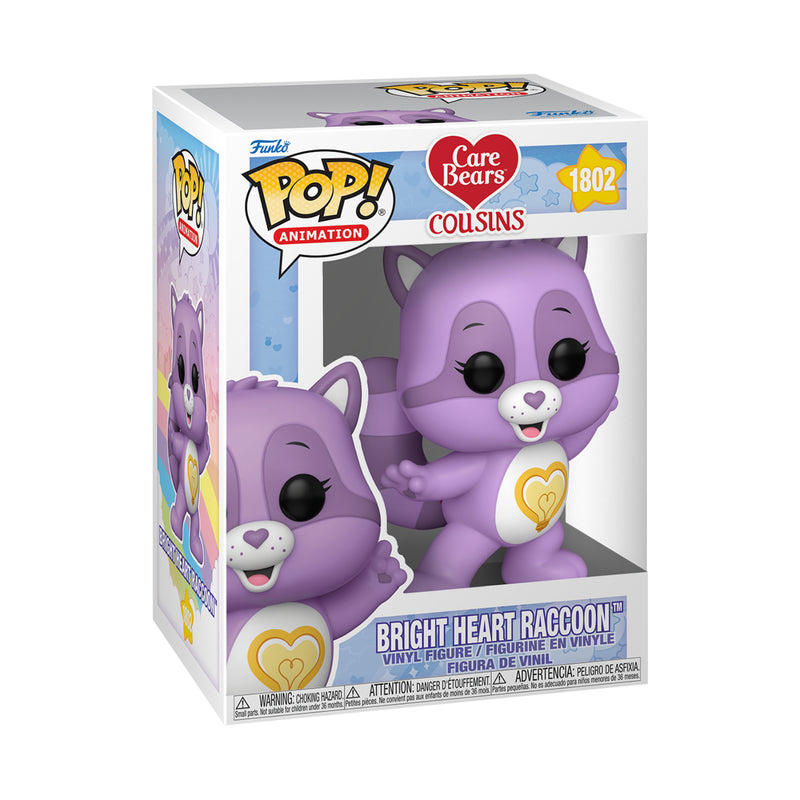 Funko Pop! Animation: Care Bears Cousins - Bright Heart Raccoon (FN-POP-00083494)