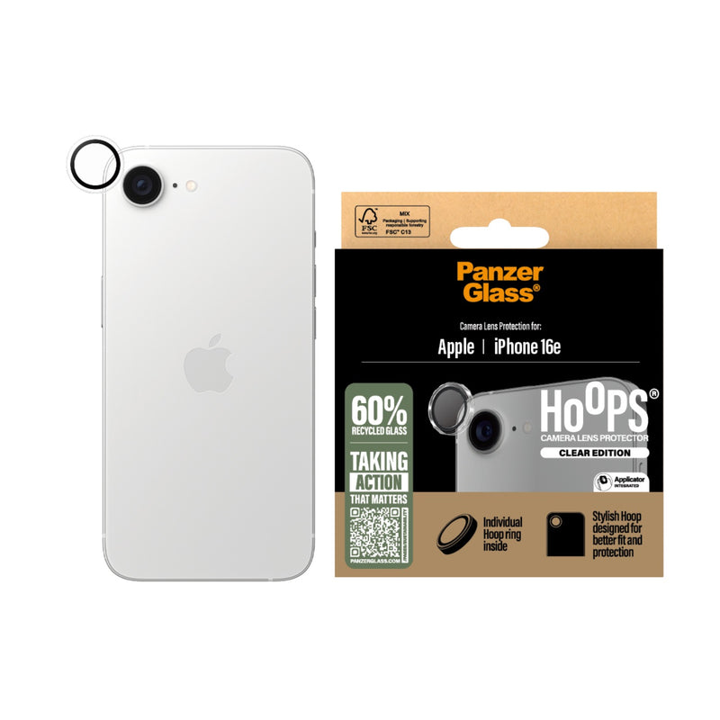 PanzerGlass Hoops - iPhone 16e - Clear (PGRHOTRG29845)