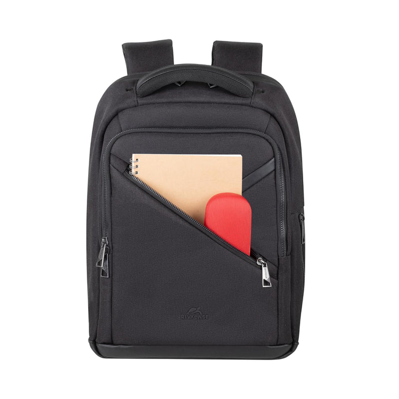 RIVACASE 8126 Clark Eco Laptop Backpack 14-inch - Black (RIVA-8126-BLACK)