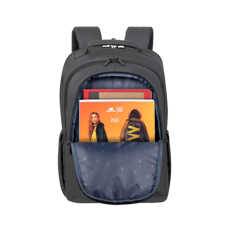 RIVACASE 8262 Tegal ECO Laptop Backpack 15.6-inch - Black (RIVA-8435-BLACK)