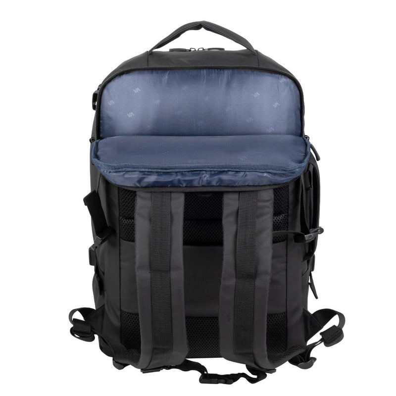 RIVACASE 8465 Tegal ECO Travel Laptop Backpack 17.3 Inch - Black (RIVA-8465-BLACK)