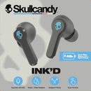 Skullcandy INKD® True Wireless Earbuds - Dark Grey (S2IWW-S030)