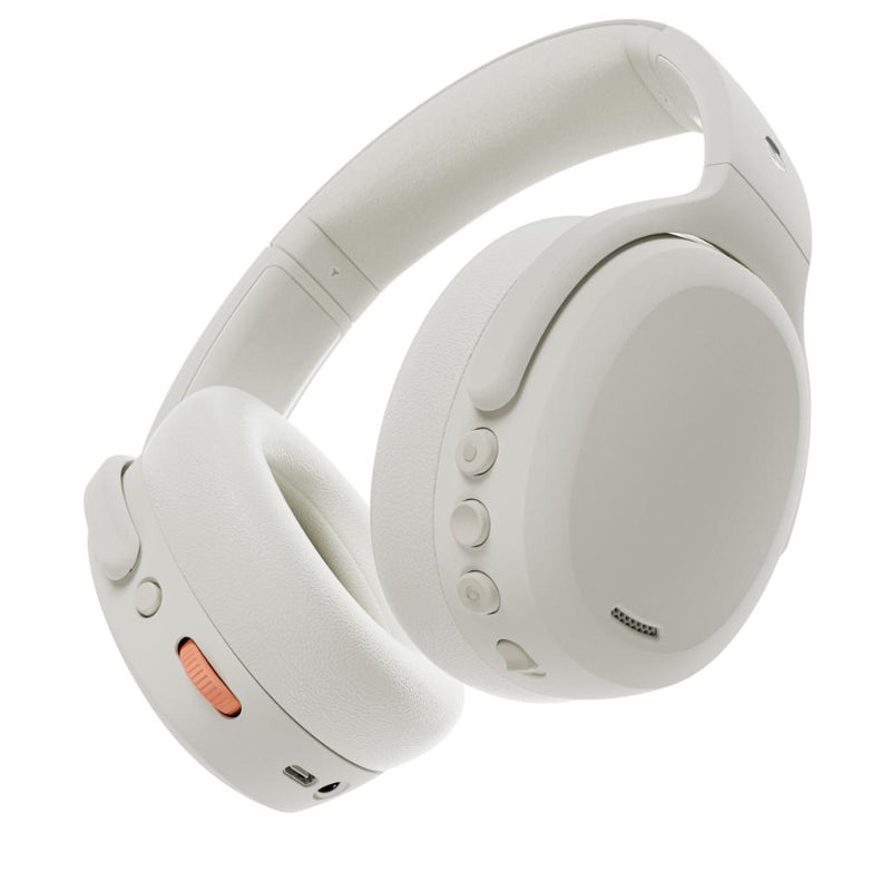 Skullcandy Crusher® ANC 2 Sensory Bass Headphones With ANC - Bone/Orange (S6CAW-S951)