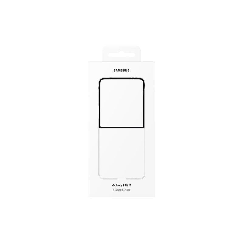 Samsung Clear Case - Samsung Galaxy Z Flip7 - Clear (SAM-EF-AF766CT)