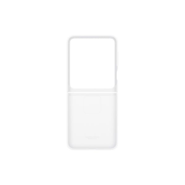 Samsung Silicone Cover With Ring - Samsung Galaxy Z Flip7 FE / Flip6 - White (SAM-EF-PF741TW)