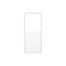 Samsung Silicone Cover With Ring - Samsung Galaxy Z Flip7 FE / Flip6 - White (SAM-EF-PF741TW)