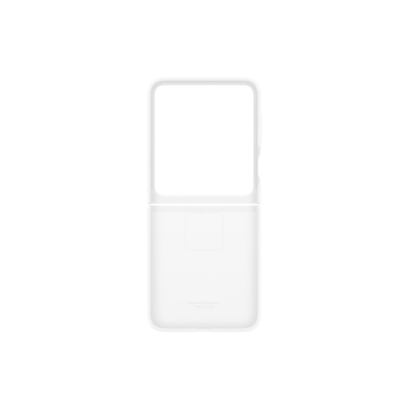 Samsung Silicone Cover With Ring - Samsung Galaxy Z Flip7 FE / Flip6 - White (SAM-EF-PF741TW)